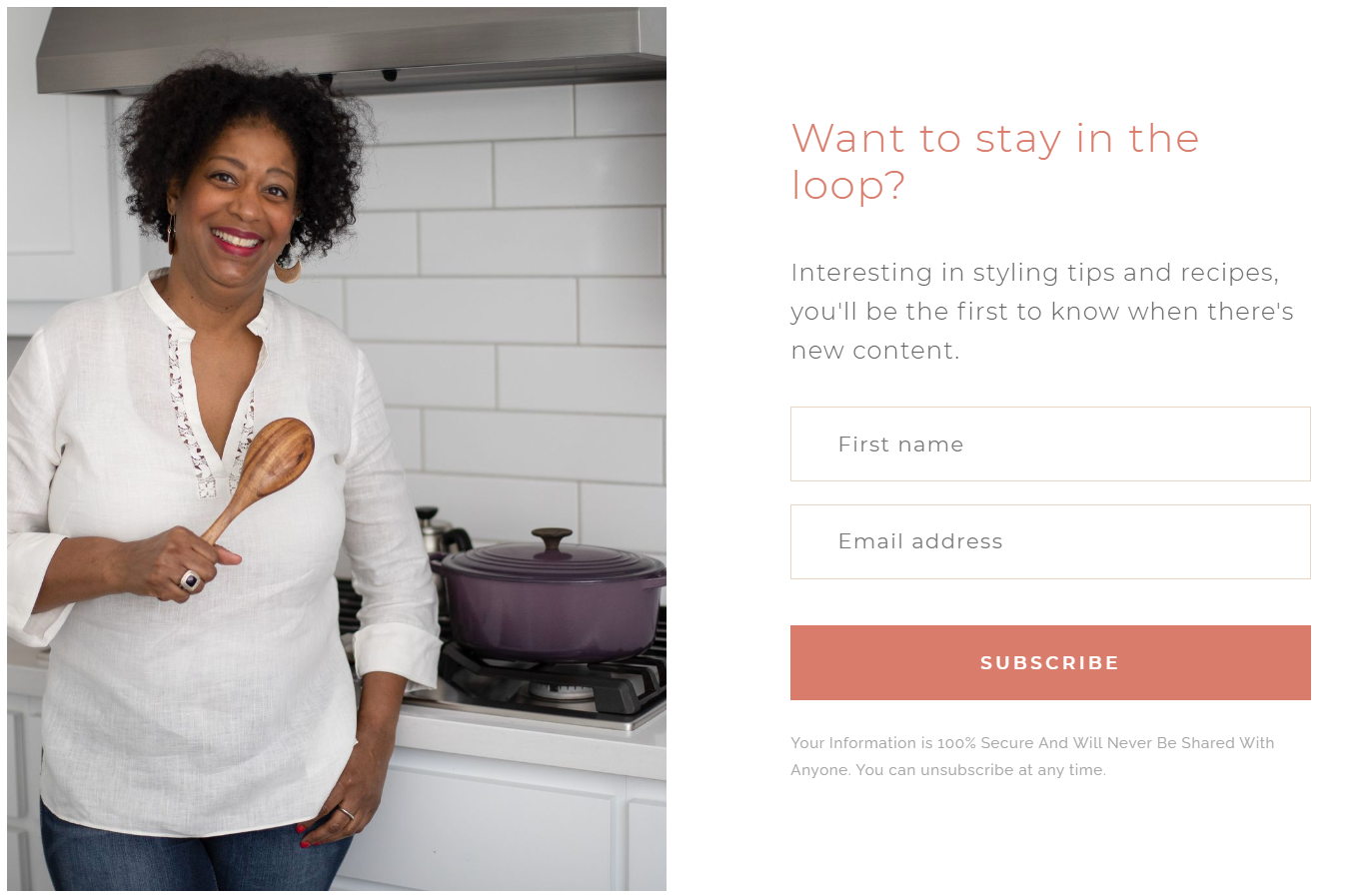 cumbers corner signup email