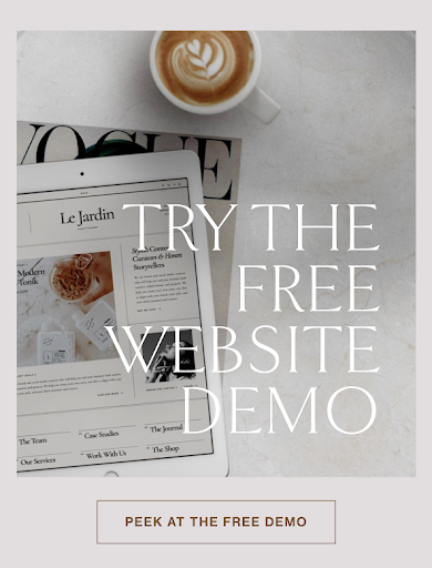 Website demo template