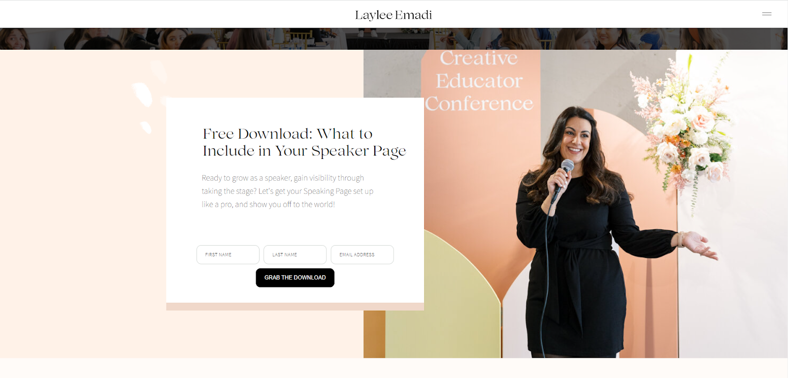 Free download email example