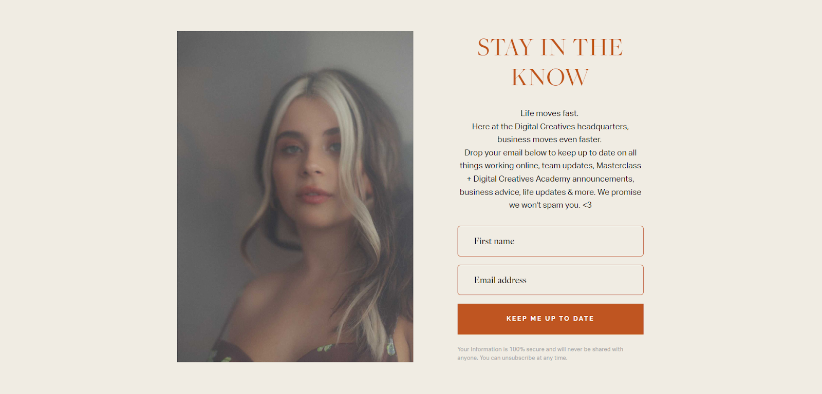 Jessica Hawke full page form