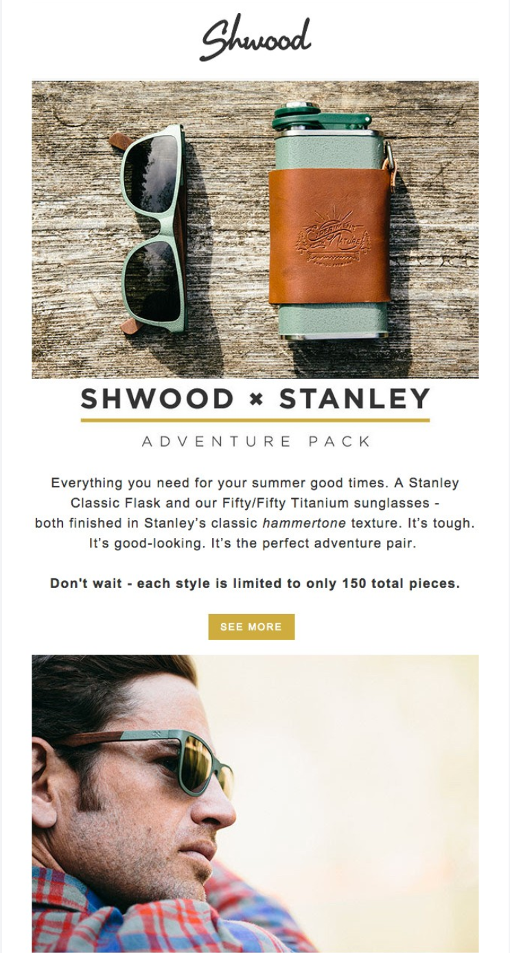 Email Design Inspiration by Stanley