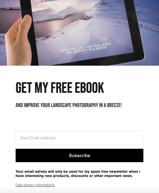 ebook email example