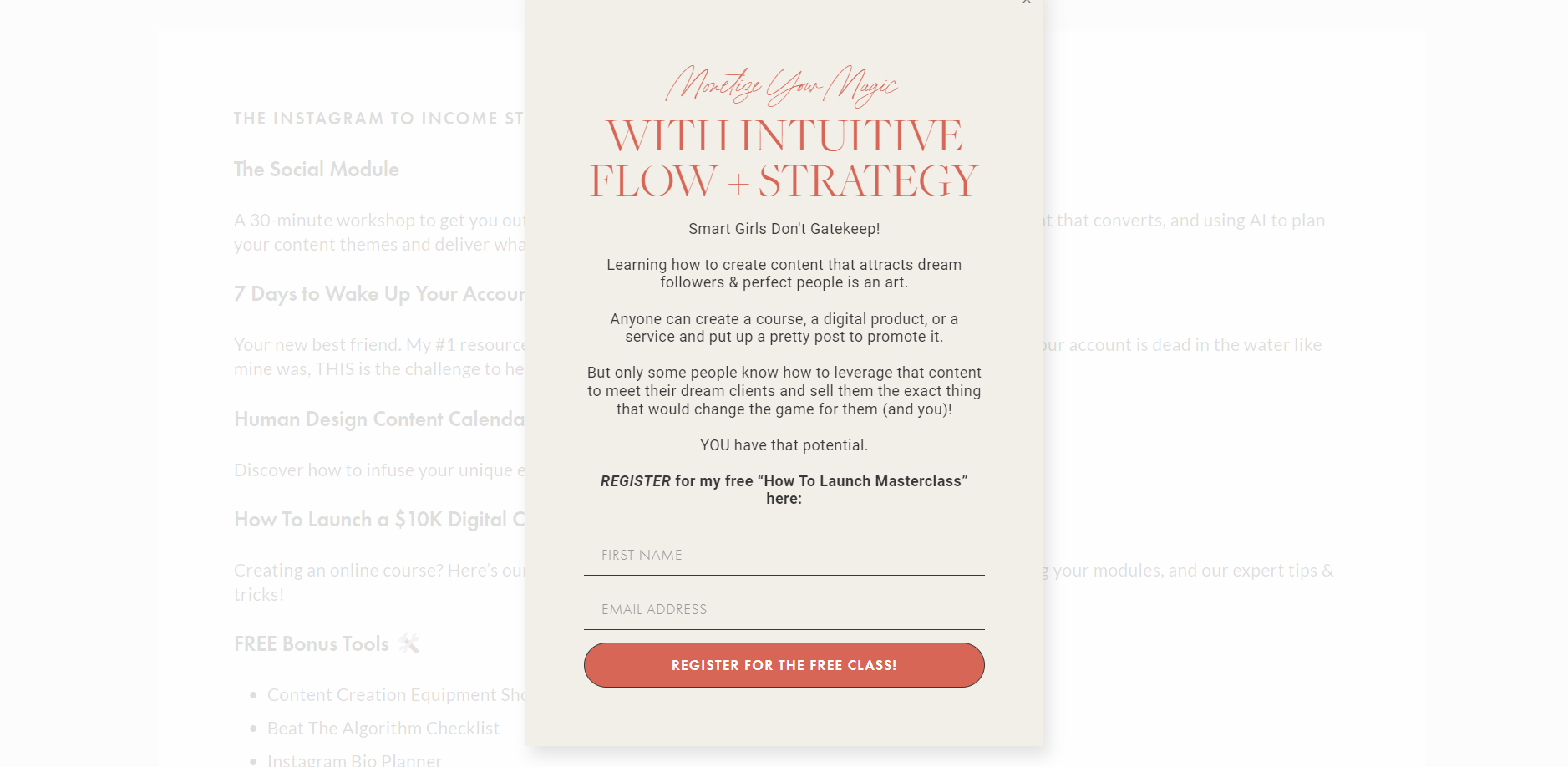 Webinar email example