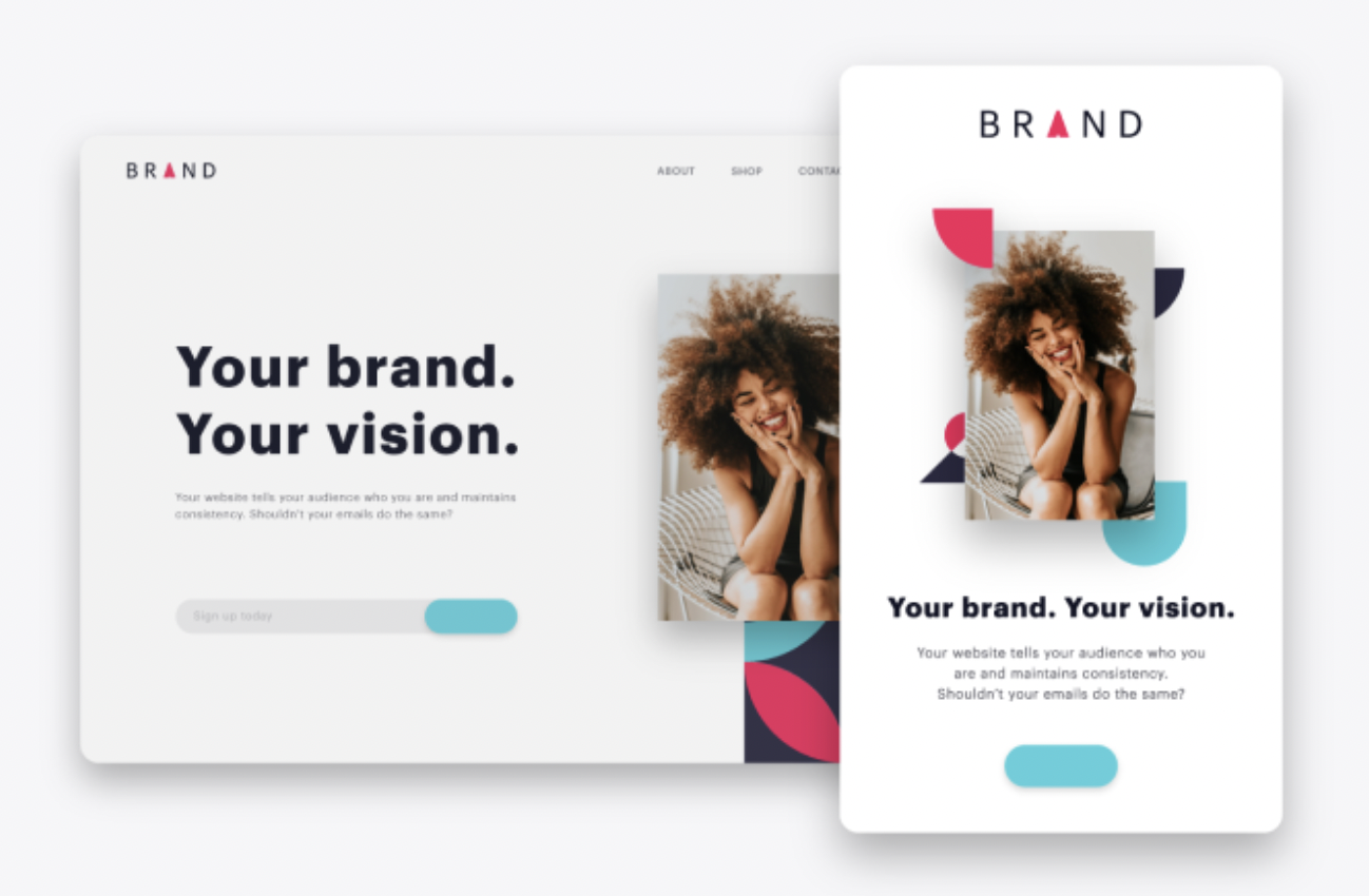 Example of Campaign Monitor template