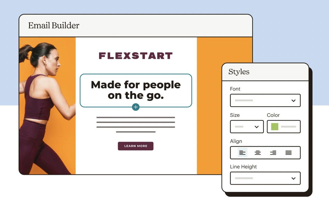 Example of Mailchimp email