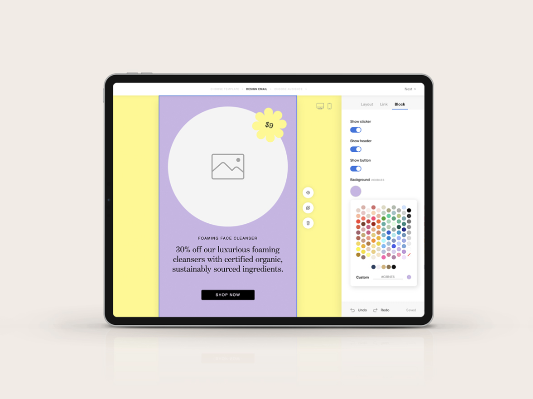 Flodesk checkout and landing page builder