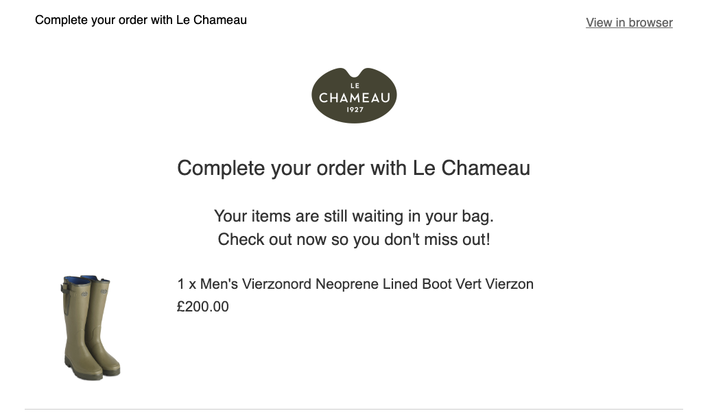 Branded or product-related subject lines