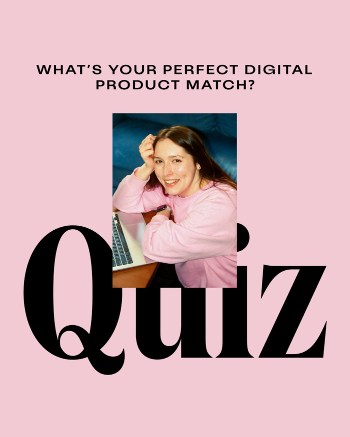 Quiz what digital products to sell