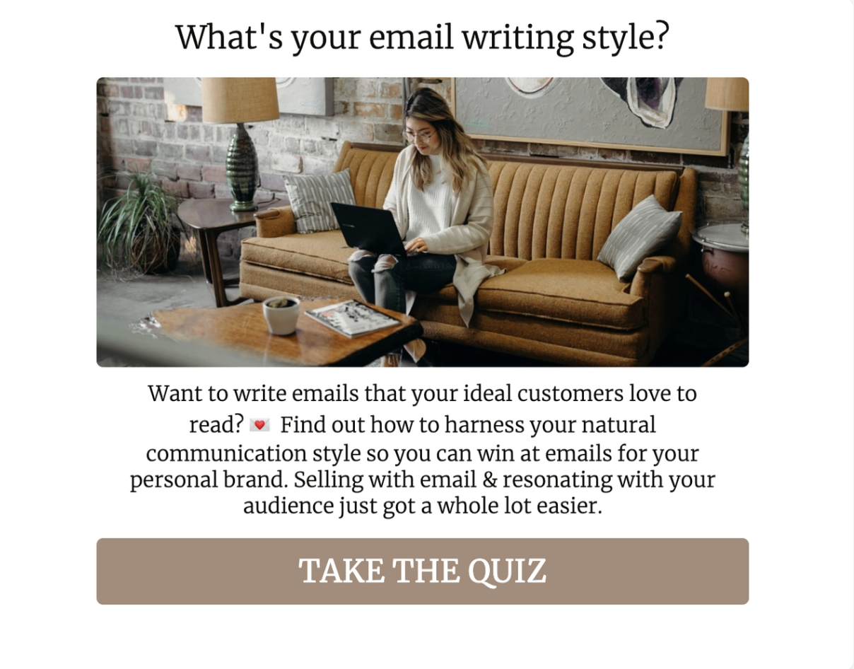 Whats your writing style Interact quiz