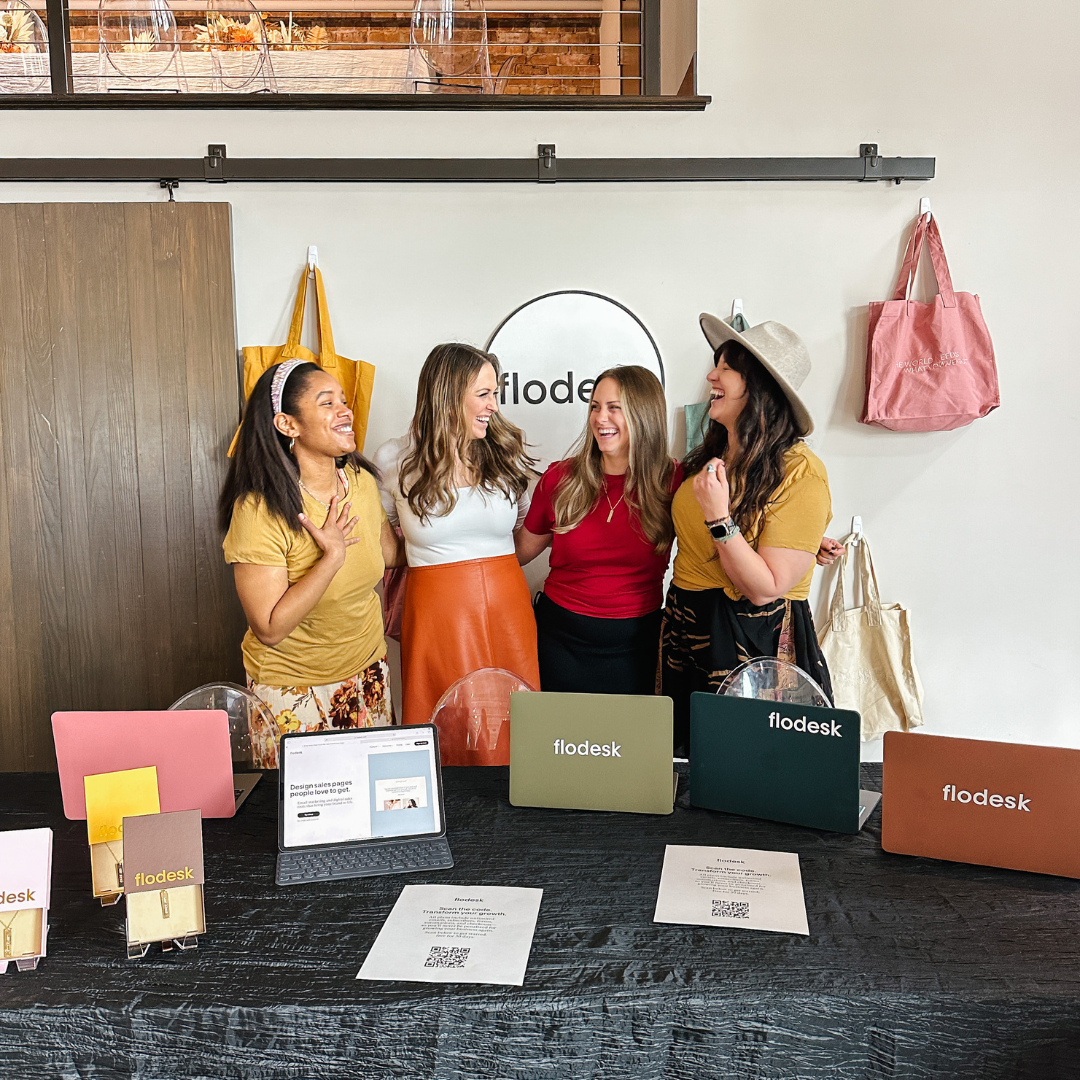 The Flodesk team at the Heart Conference in Dallas