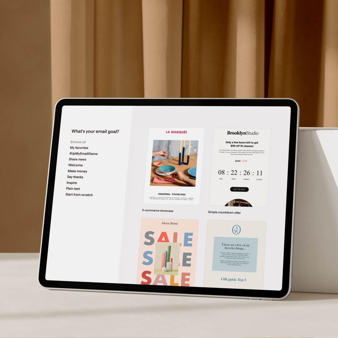 New email templates 2023
