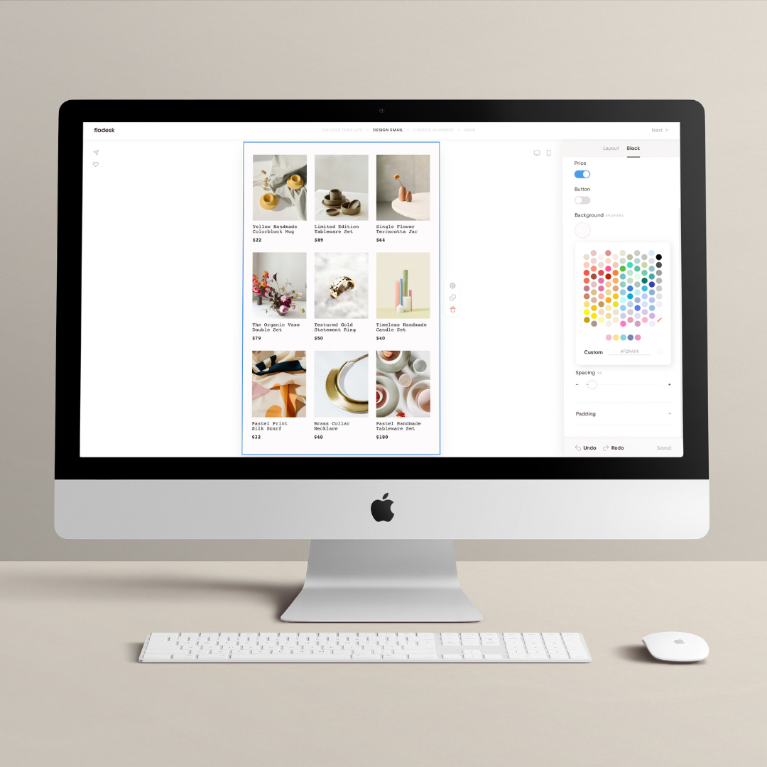 New ecommerce blocks for emails