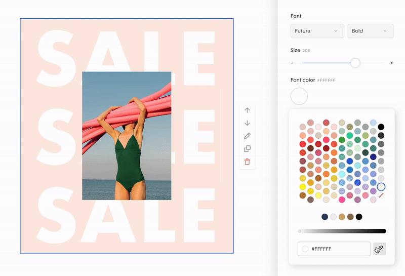 Flodesk's new color picker improvements