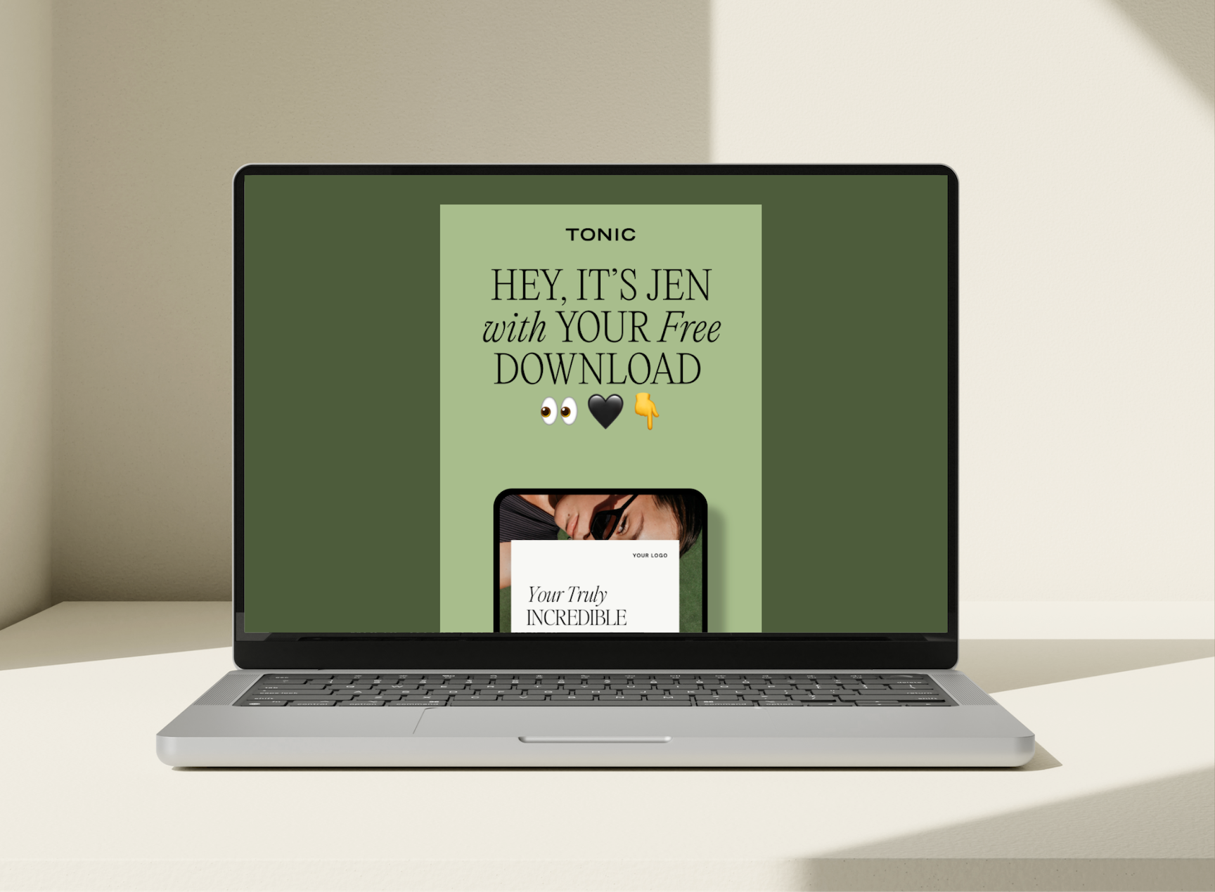 Unlock free Flodesk email templates from TONIC