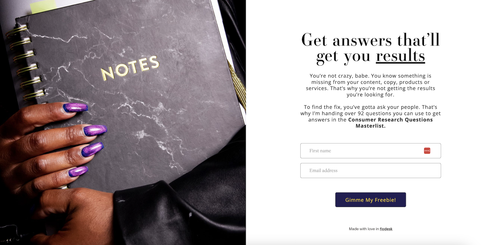 Storytella Studios form freebie