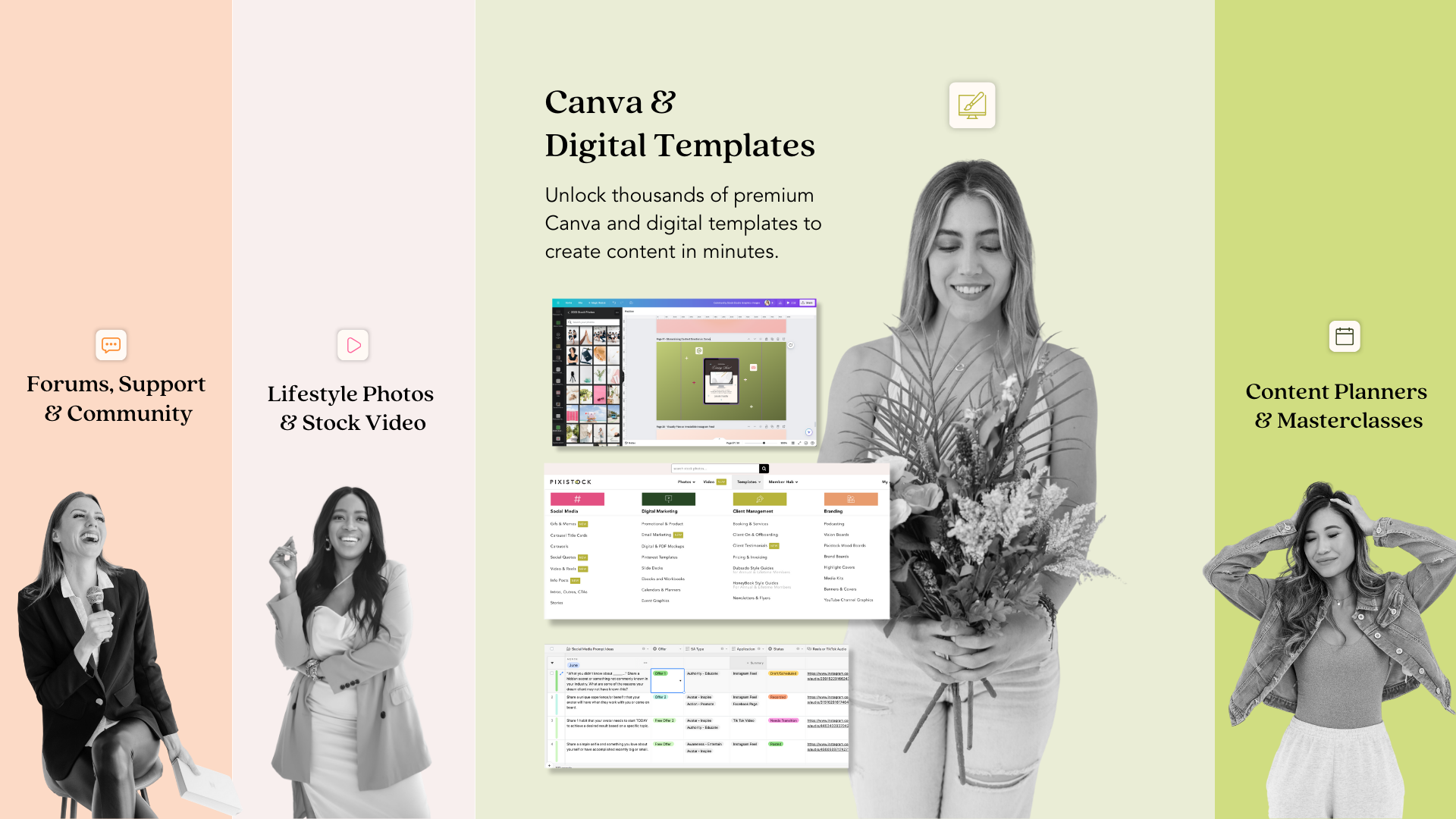 Pixistock templates graphic