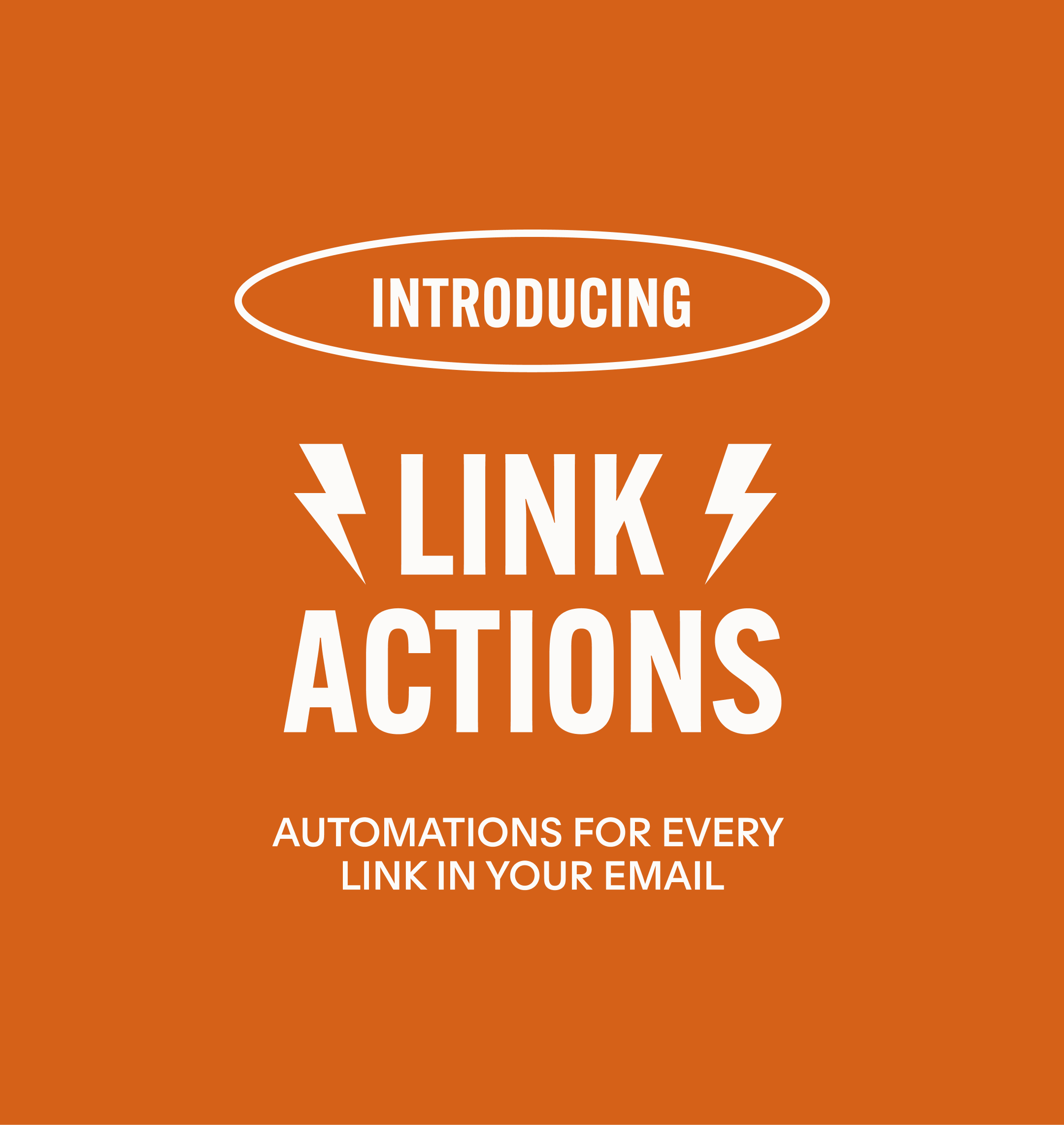 Link actions blog header